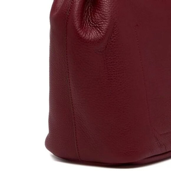 Christopher Kon Bucket Wine Leather Bag - Picture 2 of 10